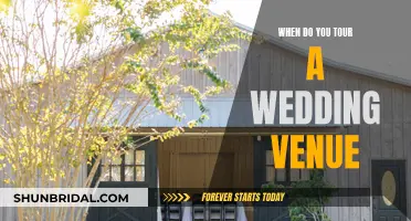 The Perfect Time to Tour Your Dream Wedding Venue