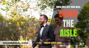 Who Walks When: Best Man's Aisle Walk 101