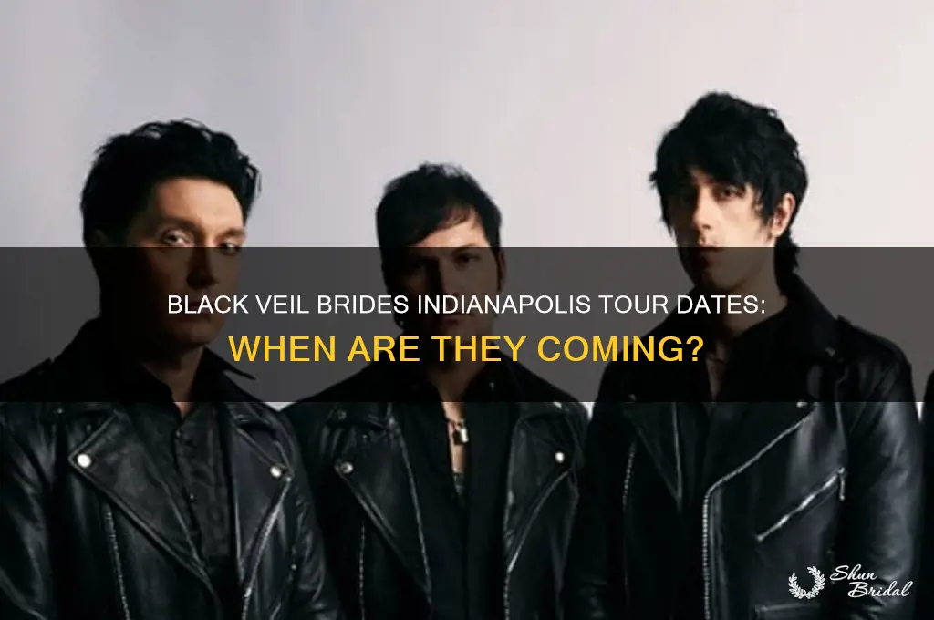 when does black veil brides coming to indianapolis