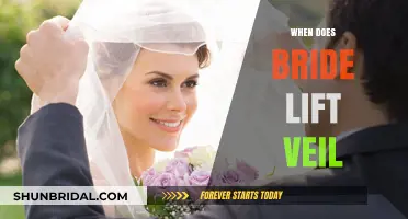 When Does the Bride Lift Her Veil: Traditions and Timing