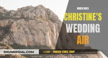 Christine's Wedding: Air Date and What to Expect