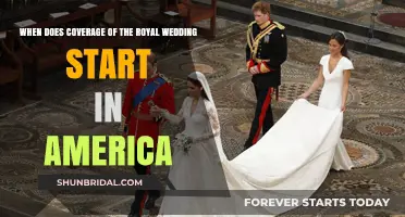 Royal Wedding Coverage in America: Start Times and Channels