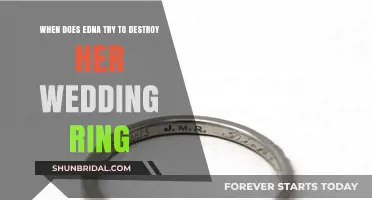 Edna's Wedding Ring: A Symbolic Destruction