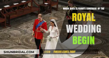 Elysian's Royal Wedding Coverage Start Time: All You Need to Know