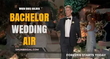 Golden Bachelor Wedding: When to Watch