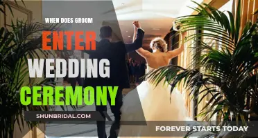 Groom's Grand Entrance: Timing and Traditions for Wedding Ceremonies