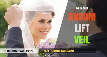 When Does the Groom Lift the Veil: Timing and Traditions