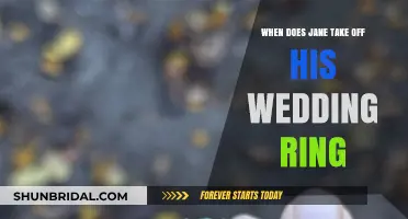 The Mystery of Jane's Wedding Ring Removal