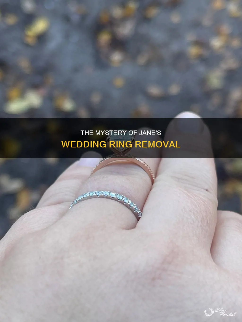 when does jane take off his wedding ring