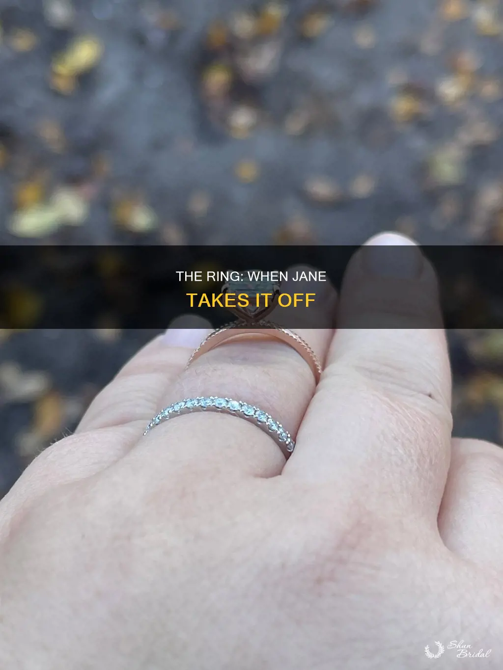 when does jane take off hs wedding ring