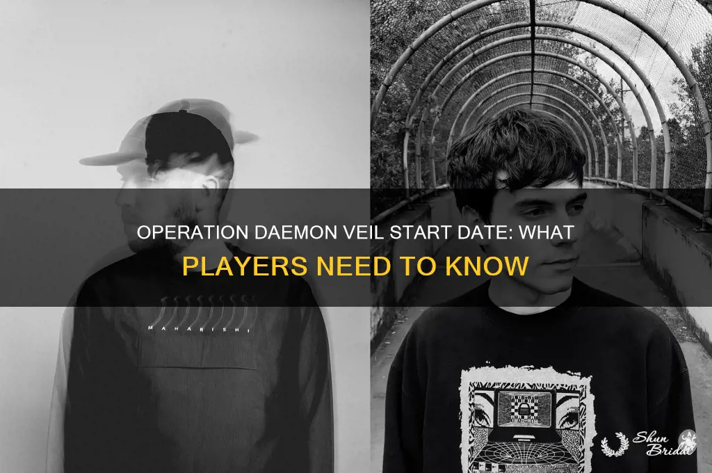 when does operation daemon veil start