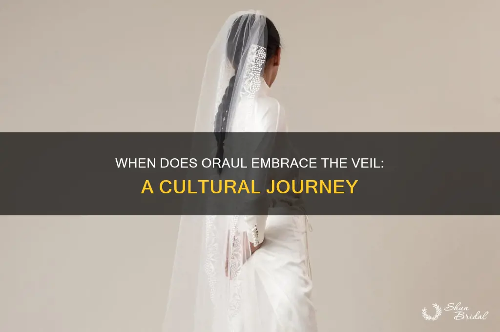when does orual start wearing the veil