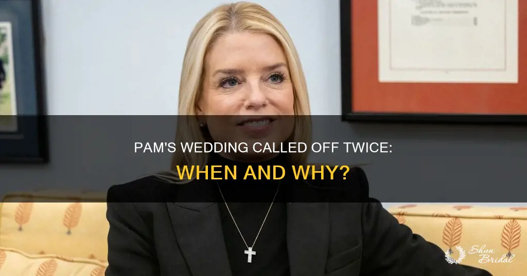 when does pam call off her wedding the second time