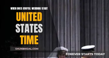 Royal Wedding: United States Viewing Times