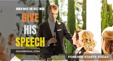 The Best Man's Speech: Timing and Tradition