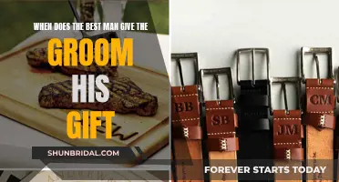 Best Man's Gift Timing: When to Give It to the Groom