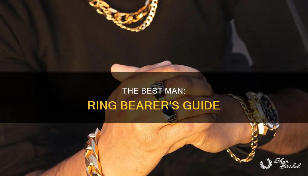 when does the best man hand over the rings