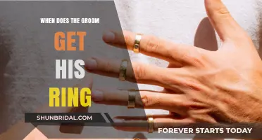 When Does the Groom Get His Ring: A Guide to Wedding Band Timing