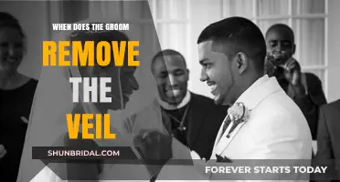 When Does the Groom Remove the Veil: A Wedding Tradition Explained
