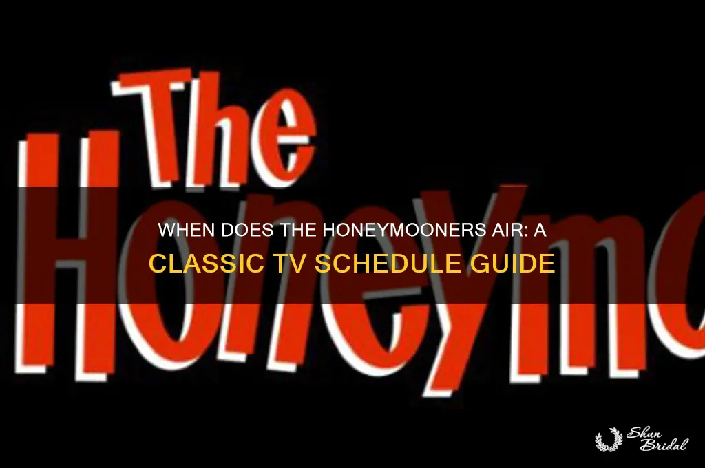 when does the honeymooners come on