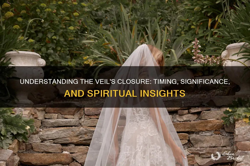 when does the veil close