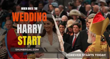 Harry's Wedding: Start Time Revealed