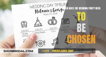 Choosing Your Wedding Party: The Perfect Timing