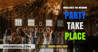 When Does the Wedding Party Take Place: Timing Explained