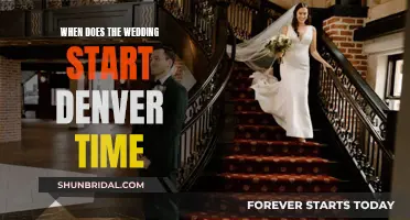 Denver Wedding Timings: When to Start the Ceremony