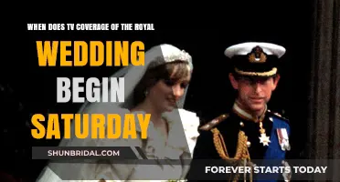 Royal Wedding TV Coverage Start Time: Saturday's Schedule Revealed