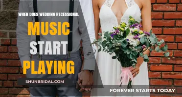 Perfect Timing: When to Begin Wedding Recessional Music