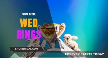 Geek Couples and Their Unique Wedding Rings