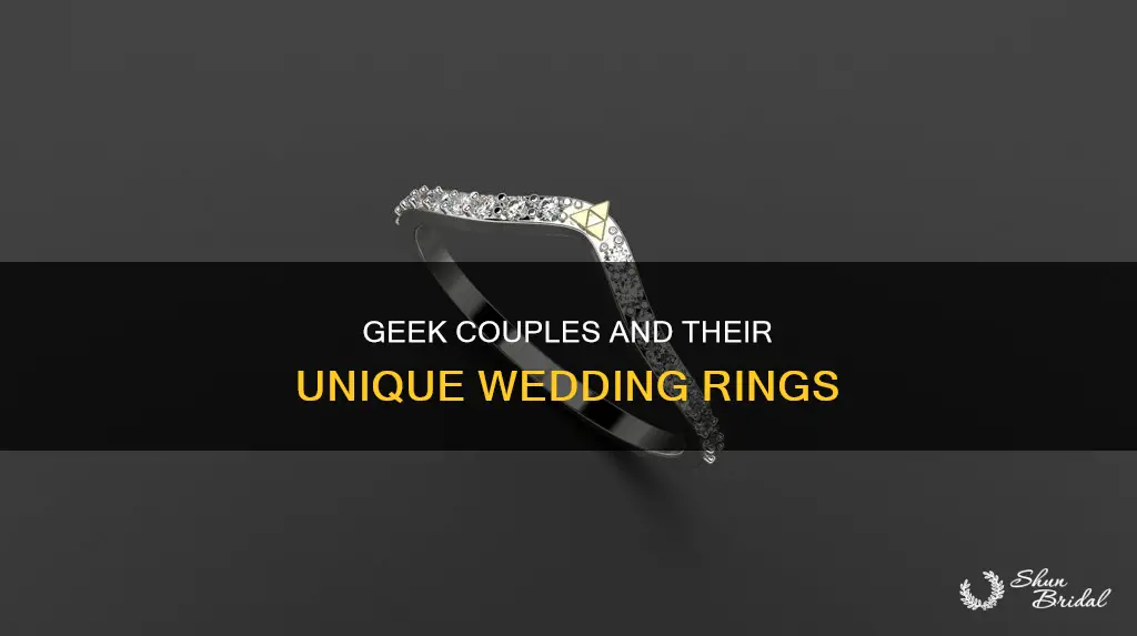 when geeks wed rings