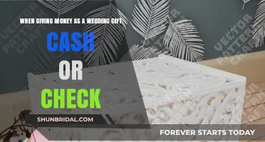 Cash or Check? The Best Way to Give Money for Weddings