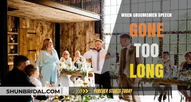 When Groomsmen Speeches Overstay Their Welcome: Saving the Reception