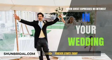 Handling Disinterest: When Guests Show No Excitement for Your Wedding