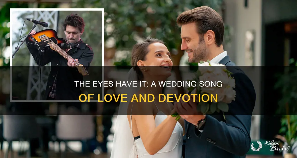 when I look into your eyes wedding song