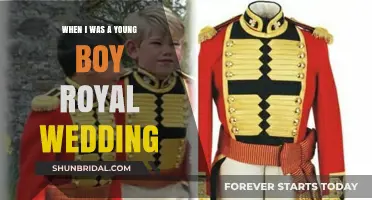 Royal Wedding Memories: A Young Boy's Enchanted Day