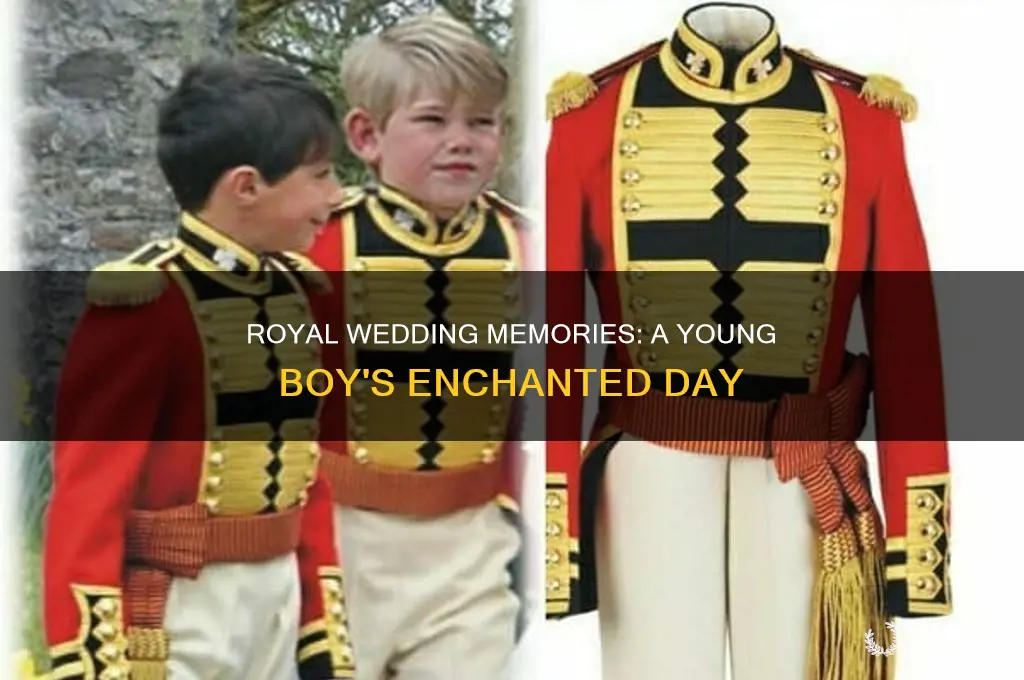 when i was a young boy royal wedding