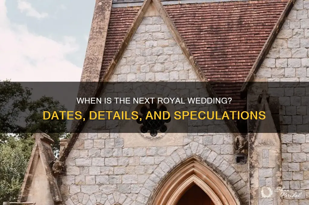 when if royal wedding