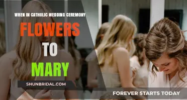Honoring Mary with Flowers: A Catholic Wedding Ceremony Tradition Explained