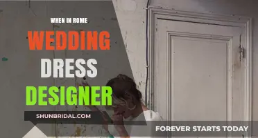Finding Your Dream Wedding Dress in Rome