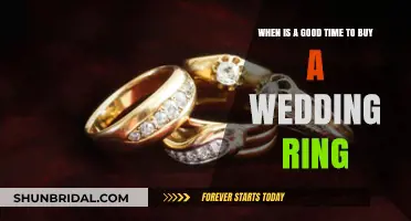 The Perfect Time to Buy a Wedding Ring