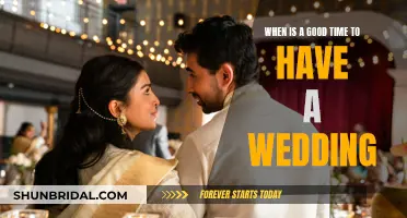 The Perfect Season for a Wedding