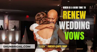 Renewing Wedding Vows: When is the Right Time?