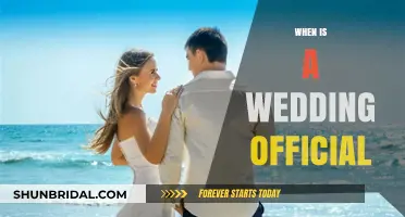 When Does a Wedding Become Official? Key Legal Requirements Explained