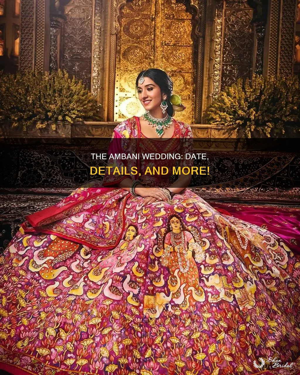 when is ambani wedding