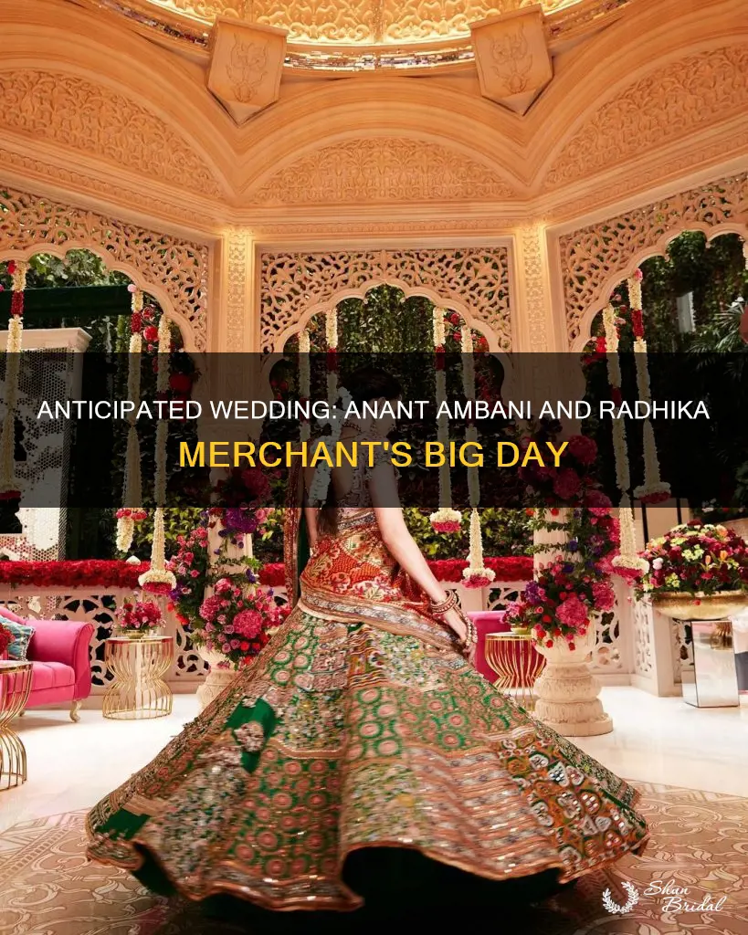 when is anant ambani and radhika merchant wedding
