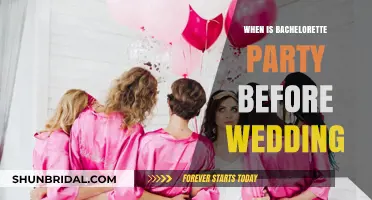 Perfect Timing: When to Host Your Bachelorette Party Before the Wedding