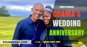 Celebrating Love: Barack and Michelle Obama's Wedding Anniversary Date